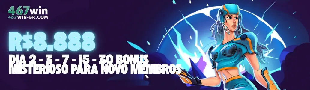 467WIN Promoções banner